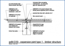 Expansion Joint Type 1 - Timber Structure